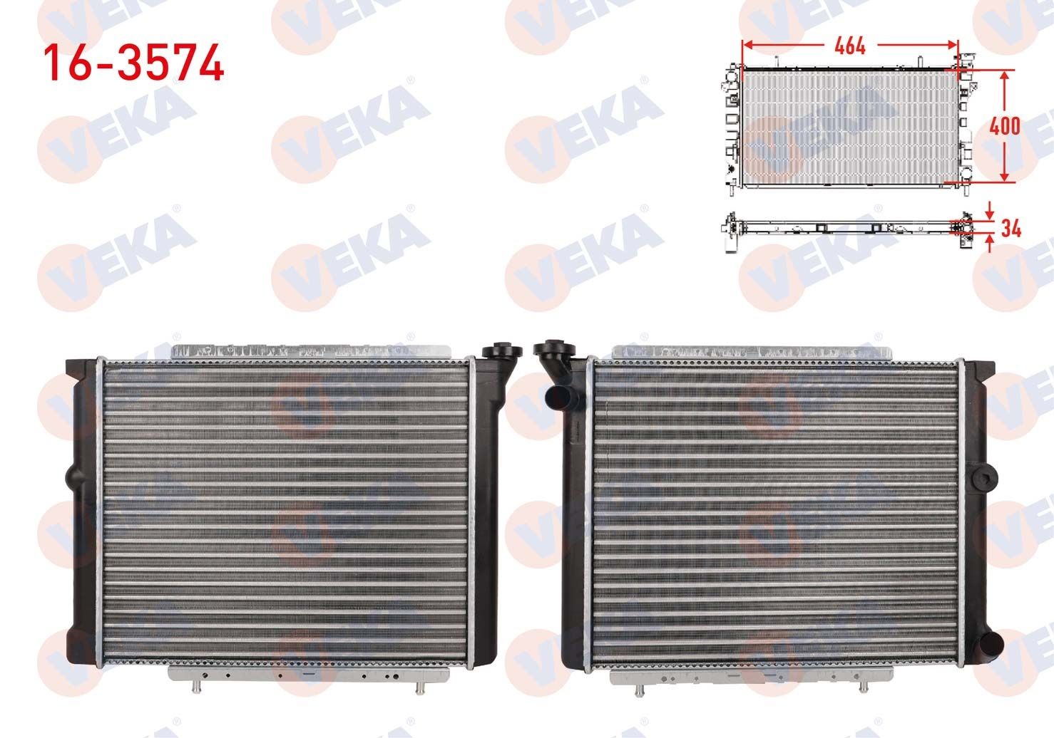 SU RADYATORU MEKANIK RENAULT 11 FLASH 1.7 1987-1995 - 16-3574