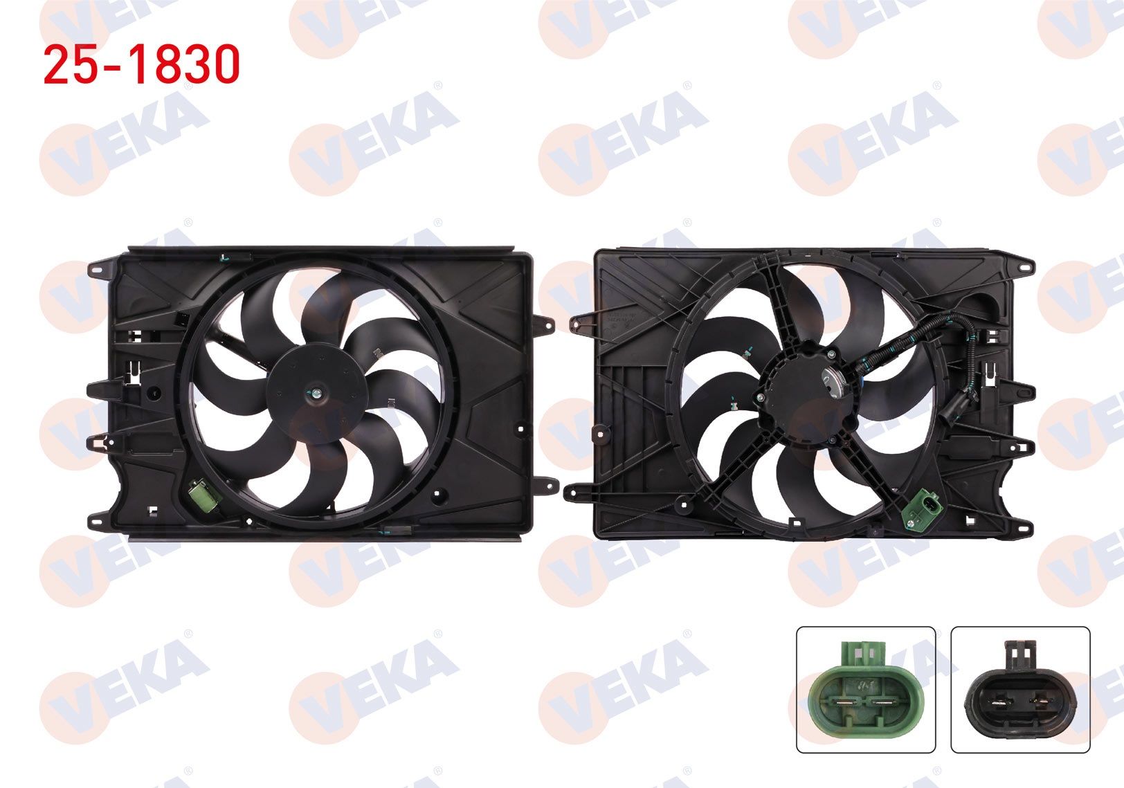 FAN MOTORU FIAT EGEA 1.6 MJT EURO 6 2020- - 25-1830