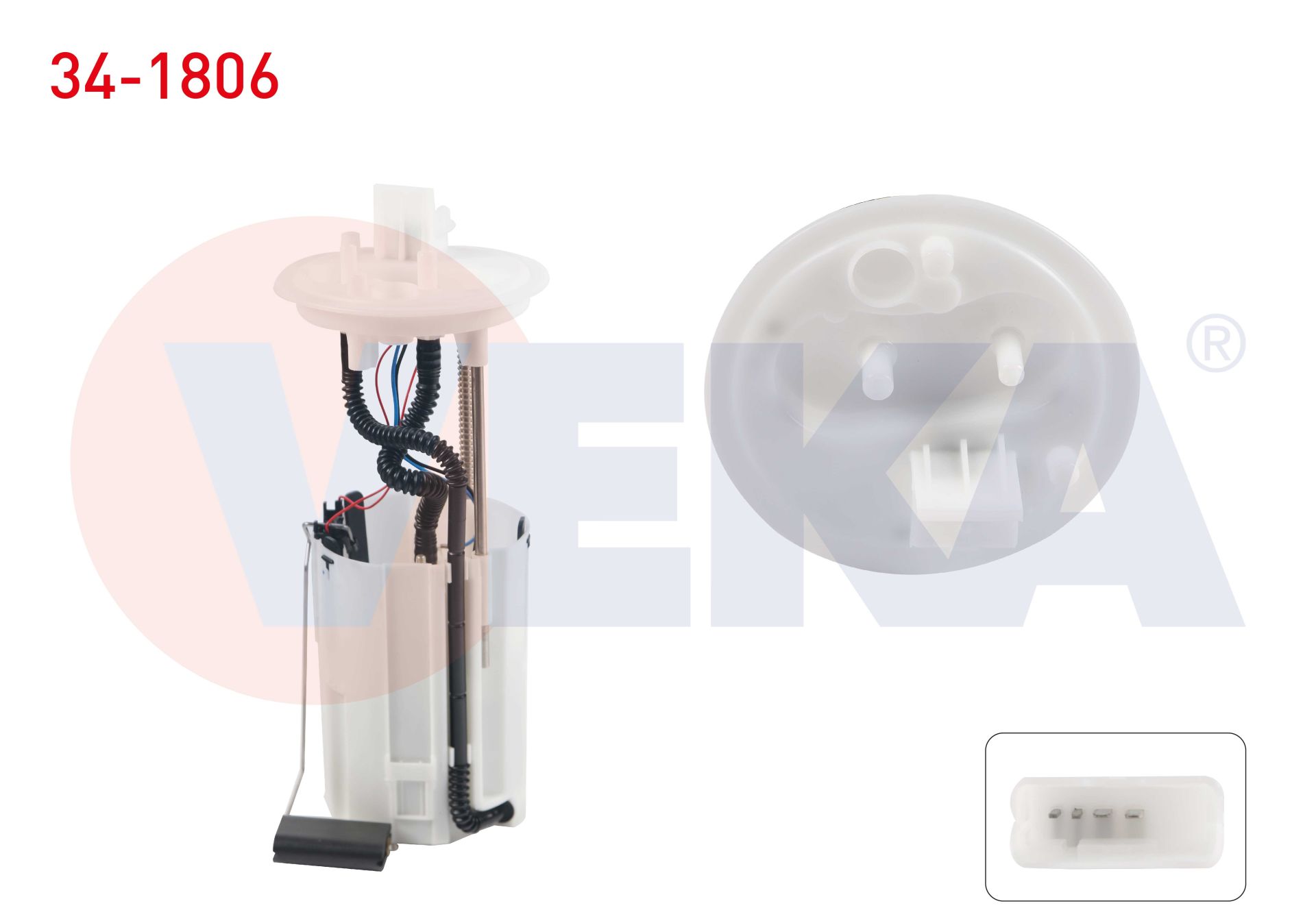 YAKIT DEPO SAMANDIRASI 3 BAR FIAT DOBLO (119,223) 1.3 MJT 2001-2010/ 1.9 JTD 2001-2010/ 1.3 JTD 2001-2010 - 34-1806