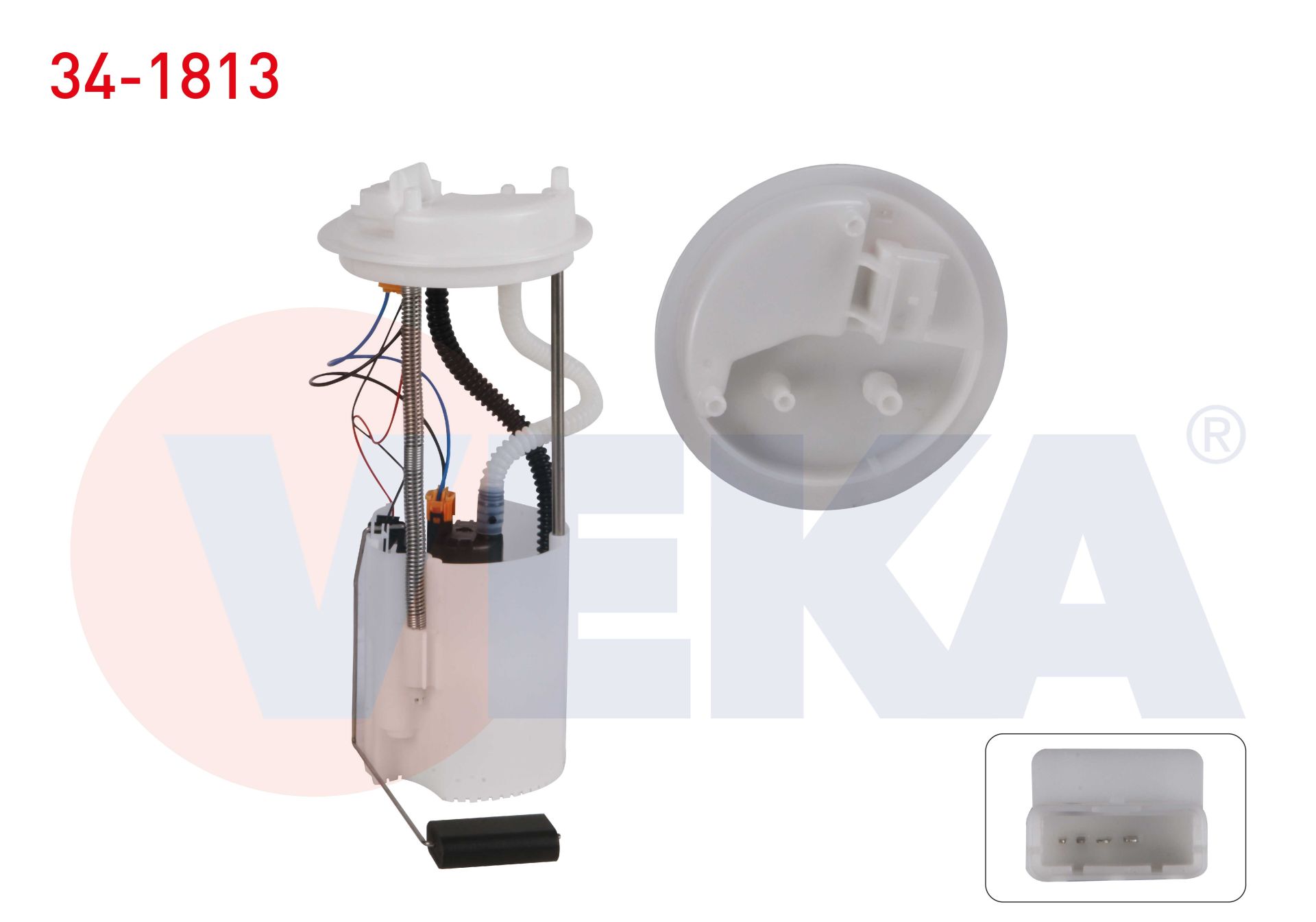 YAKIT DEPO SAMANDIRASI 4 BAR FIAT DOBLO (152,263) 1.3 MJT 2010- / 1.3 MJT EURO 5 2010- / 1.6 MJT 2010- / DOBLO PRATICO (152,263) 1.3 MJT 2010- / PRATICO (152,263) 1.6 MJT 2010- 34-1813