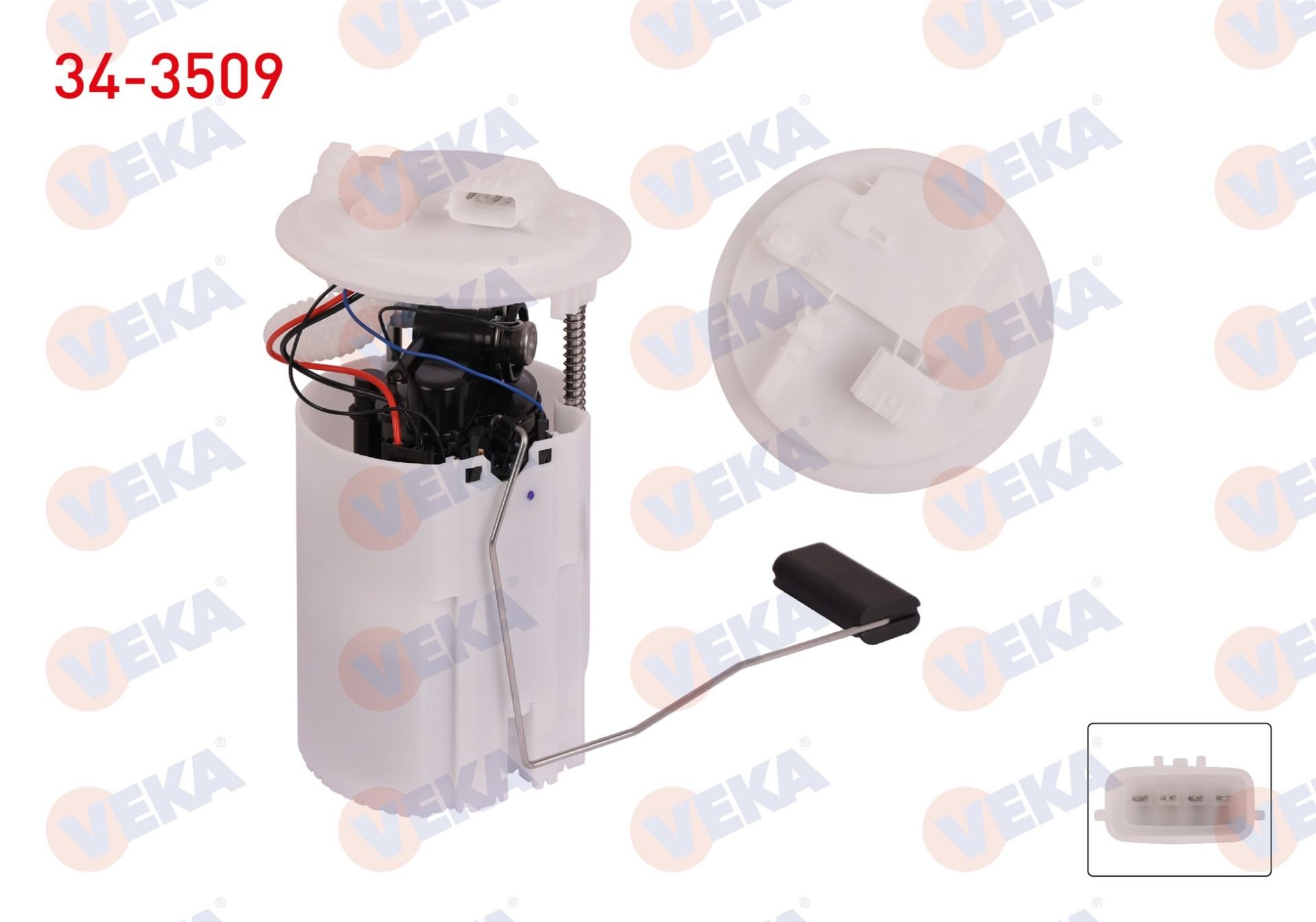 YAKIT DEPO SAMANDIRASI 3 BAR RENAULT FLUENCE 1.6 16v 2009-/ MEGANE III 1.6 16v 2008-/ 2.0i 16v 2008-/ 2.0 Tce 2008-/ 1.4i 16v 2008-/ SCENIC III (JZ0/1) 1.4i 16v 2009- - 34-3509