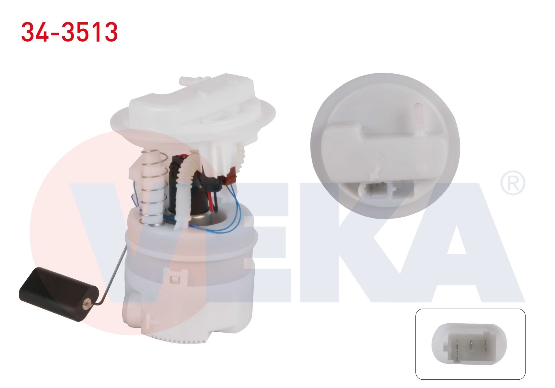 YAKIT DEPO SAMANDIRASI 3.5 BAR RENAULT CLIO II (BB0/1/2,CB0/1/2) 1.4i 1998-2005/ 1.2i 1998-2005/ 1.2i 16v 1998-2005/ 1.6i 1998-2005 /1.4i 16v 1998-2005/ 1.6i 16v 1998-2005/ 2.0 16v 1998-2005 - 34-3513