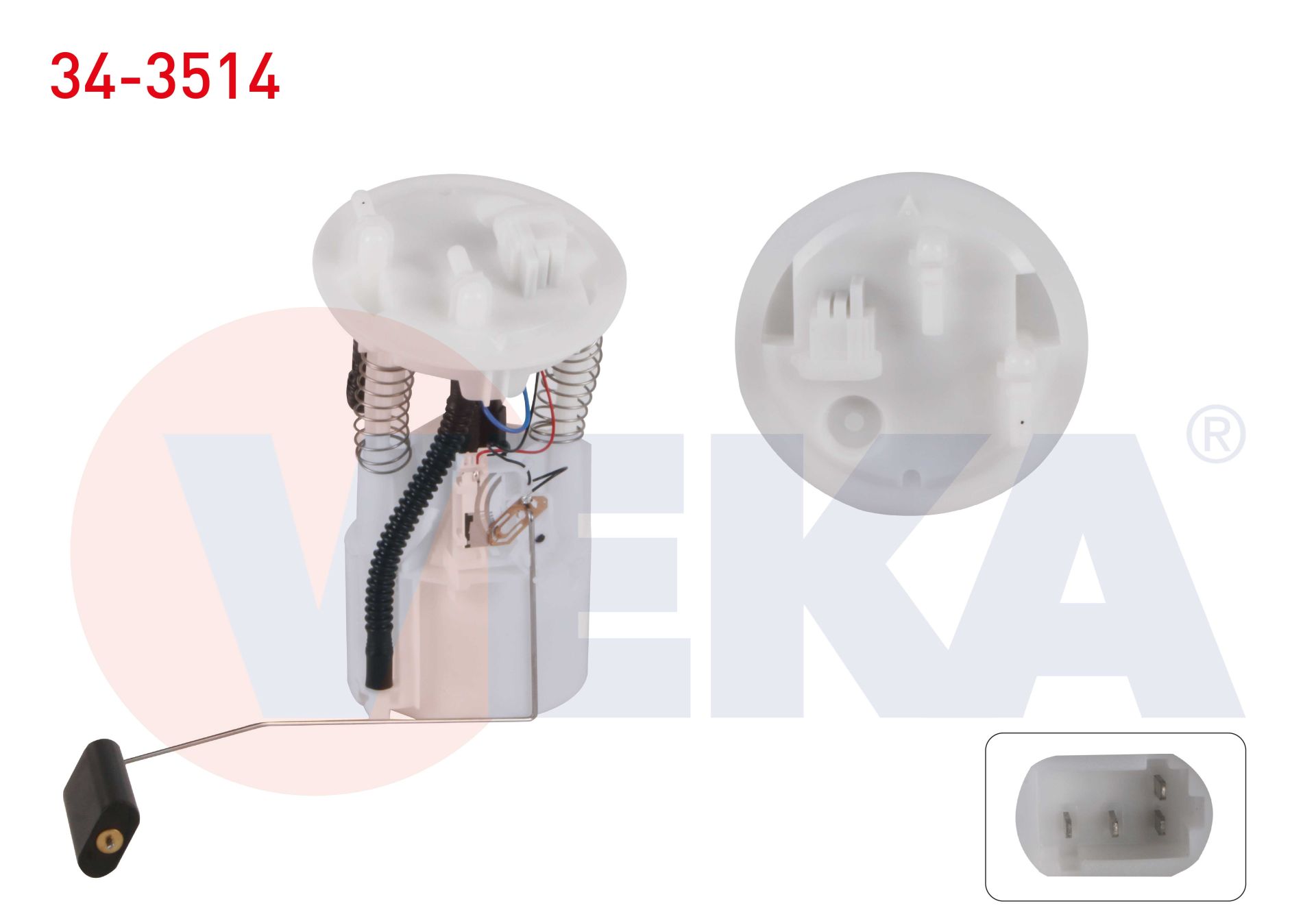 YAKIT DEPO SAMANDIRASI 3.5 BAR RENAULT MEGANE I 1.6i 8v 1996-2003/ 1.6i 16v 1996-2003/ 2.0i 1996-2003/ MEGANE II 1.6 16v 2008-2010/ 2.0 2002-2008/ SCENIC I 1.6i 16v 1999-2003/ 2.0 16v 1999-2003 - 34-3514