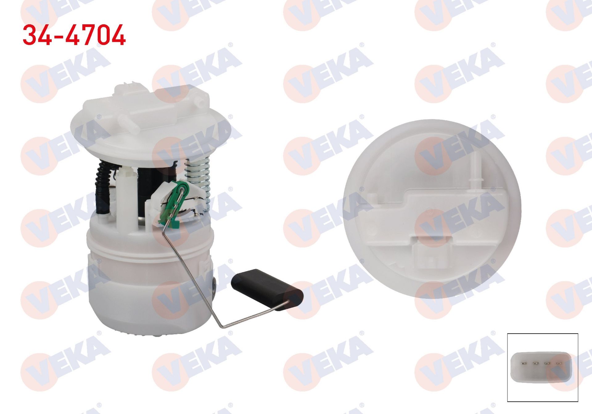 YAKIT DEPO SAMANDIRASI 3 BAR DACIA LOGAN II, SANDERO II 1.2 2012- - 34-4704