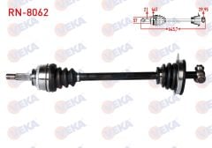KOMPLE AKS SOL ON RENAULT MEGANE I 1.6 8v - 1.6i 16v ABSLI 44 DIS UZUNLUK 645,7 mm 1996-2003 RN-8062