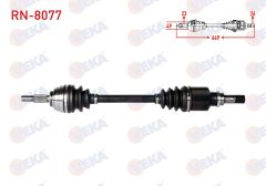 KOMPLE AKS SOL ON UZUNLUK 649mm RENAULT CLIO III 1.2 - 1.4 - 1.5 DCI 2005-2012 / DACIA LOGAN - LOGAN MCV 1.5 DCI - 1.6 2004-2012 RN-8077