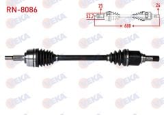 KOMPLE AKS SOL ON RENAULT FLUENCE (L30) 1.5 DCI 5 VITES UZUNLUK 688mm 2009- RN-8086