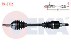 KOMPLE AKS SOL ON UZUNLUK 694mm RENAULT TRAFIC II 2.0 DCI 2001-2014 / OPEL VIVARO (X83) 2.0 CDTI 2015- RN-8102