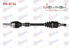 KOMPLE AKS SOL ON UZUNLUK 662mm RENAULT CLIO IV 1.5 DCI 2012-2020 RN-8134