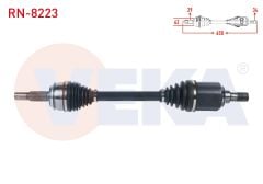 KOMPLE AKS SOL ON UZUNLUK 650mm RENAULT KADJAR 1.5 DCI A-T 2015- RN-8223