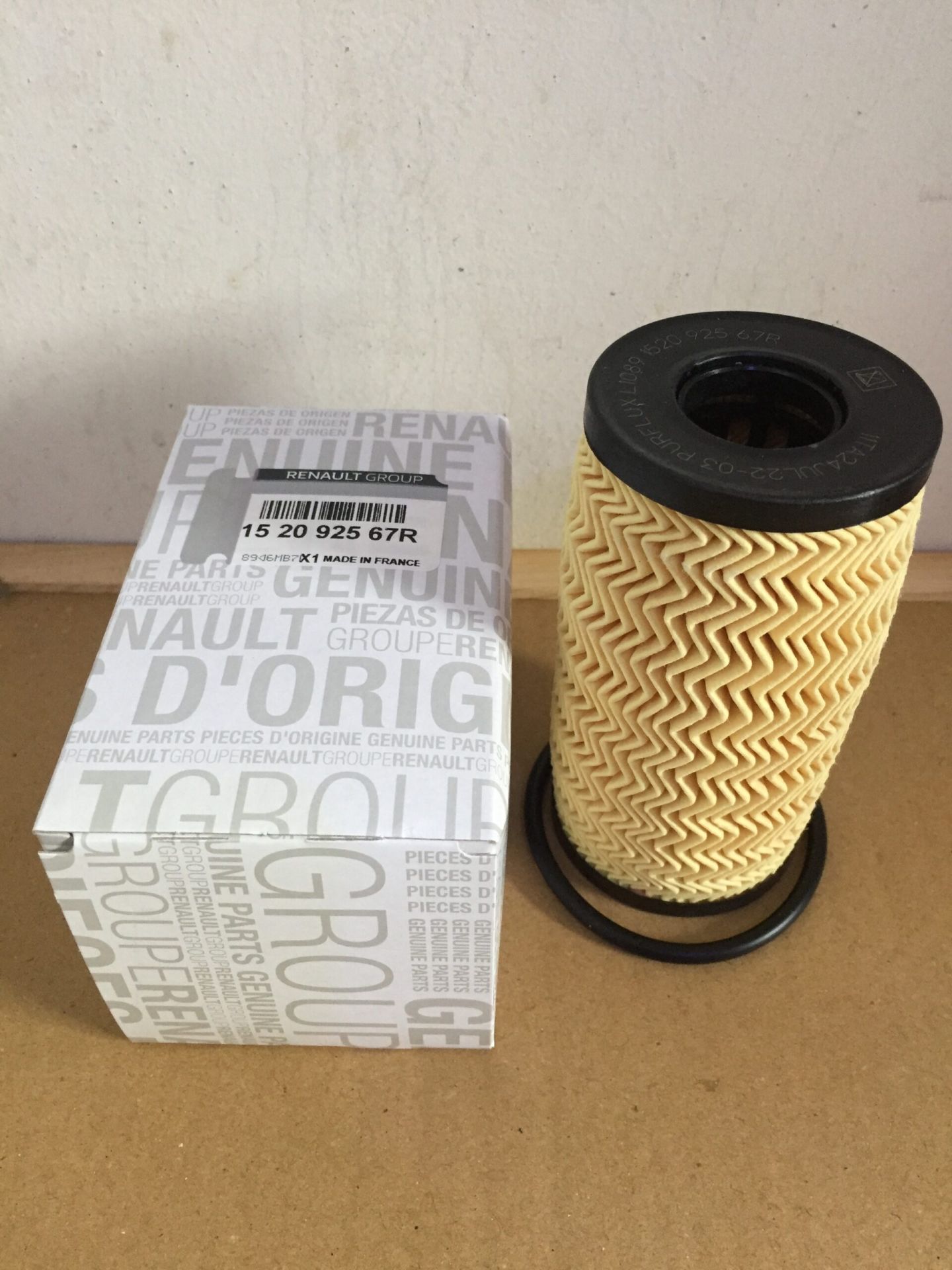 YAĞ FİLTRESİ MEGANE IV TALİSMAN TRAFİC III 152092567R