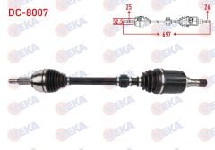 KOMPLE AKS SOL ON UZUNLUK 697mm DACIA DUSTER 1.0 TCe 2019-  DC-8007