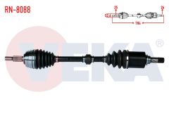 KOMPLE AKS SOL ON DACIA DUSTER 1.5 DCI UZUNLUK 704mm 2010- - RN-8088
