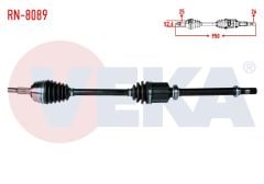 KOMPLE AKS SAG ON DACIA DUSTER 1.5 DCI UZUNLUK 950mm 2010- - RN-8089