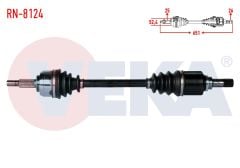 KOMPLE AKS SOL ON DACIA DOKKER 1.5 DCI UZUNLUK 651mm 2012-  - RN-8124