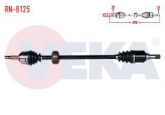 KOMPLE AKS SAG ON DACIA DOKKER 1.5 DCI UZUNLUK 898mm 2012 - RN-8125
