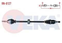 KOMPLE AKS SAG ON DACIA SANDERO STEPWAY 1.5 DCI UZUNLUK 898mm 2012- - RN-8127