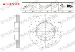 FREN DISKI ON HAVALI KAPLAMALI PERFORMANS DELIKLI 5 BJN 305,3X28X72X49,8 RENAULT TRAFIC II 1.9 DCI - 2.0 DCI 2001-2014/ OPEL VIVARO (J7) 1.9 DTI 2002-2014/ VIVARO (X83) 2.0 CDTI 2015- - WBD1222CD