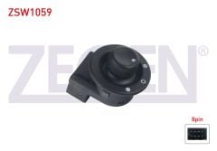AYNA AYAR DUGMESI 8 PIN RENAULT CLIO III 2005-2012/ MEGANE II 2002-2008/ MASTER III 2010-/ LOGAN - SANDERO 2004-2013 - ZSW1059