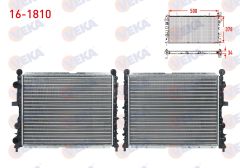 SU RADYATORU MEKANIK FIAT TEMPRA 1.6 i.e. AC+/- M-T 1992-1999  -  16-1810