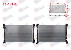 SU RADYATORU BRAZING FIAT DOBLO  1.3 MJT M-T 2010   -   16-1816B