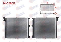 SU RADYATORU BRAZING KALINLIK 32mm RENAULT R9 1.4 - 1.6 KARBURATORLU 1985-2000 -  16-3500B