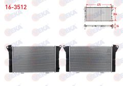 SU RADYATORU MEKANIK RENAULT R12 1.4 M-T 1971-2000 -  16-3512