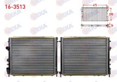 SU RADYATORU MEKANIK RENAULT CLIO II (BB0/1/2,CB0/1/2) 1.2 M-T 1998-2005  -  16-3513