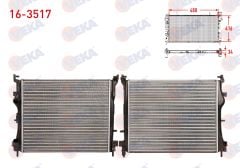 SU RADYATORU MEKANIK RENAULT THALIA II 1.5 DCI M-T 2008-2014  -  16-3517