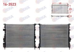 SU RADYATORU MEKANIK RENAULT CLIO II (BB0/1/2,CB0/1/2) 1.4i M-T 1998-2005  -  16-3523