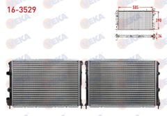 SU RADYATORU MEKANIK RENAULT MEGANE I (BA0/1) 1.4i 16v KUSAKLI M-T 1996-2003 -  16-3529