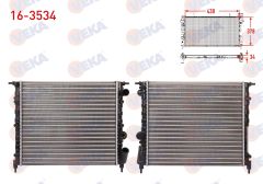 SU RADYATORU MEKANIK RENAULT R19 1.4 KARBURATORLU KLIMASIZ M-T 1988-2001 -  16-3534