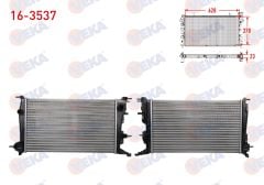 SU RADYATORU MEKANIK RENAULT MEGANE III (KZ0/1) 1.5 DCI M-T AC+/- 2008-2015  -  16-3537