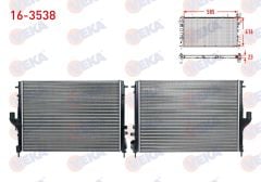 SU RADYATORU MEKANIK DACIA DUSTER 1.5 DCI (K9K 796) M-T AC+/- 85 HP 2010-   - 16-3538