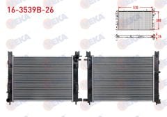 SU RADYATORU BRAZING CLIO IV 1.5 DCI MT SYMBOL III 1.5 DCI 12- CAPTUR 1.5 DCI 18- / DUSTER 1.5 DCI 19- SANDERO II 1.2,1.5 DCI 12- LODGY 1.5 DCI DOKKER 1.5 DCI 12- LOGAN I STEPWAY 08-15 1.5 DCI - 16-3539B