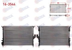 SU RADYATORU MEKANIK DACIA LOGAN (LS) 1.5 DCI M-T 2004-2012 - 16-3544