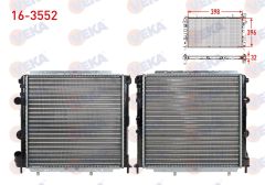 SU RADYATORU MEKANIK RENAULT R9 (L42) 1.4e ENJEKSIYONLU 1985-2000   - 16-3552