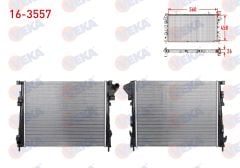 SU RADYATORU MEKANIK RENAULT TRAFIC II (FL) 2.0 DCI M-T AC+/- 2006-2014  -  16-3557