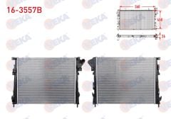 SU RADYATORU BRAZING RENAULT TRAFIC II (FL) 2.0 DCI M-T AC+/- 2006-2014	  -  16-3557B