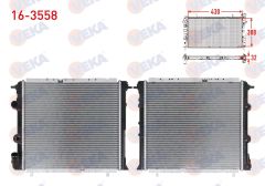 SU RADYATORU MEKANIK RENAULT R19 1.4 (ENJEKSIYONLU) A-T/M-T AC+ 1988-1996  -  16-3558
