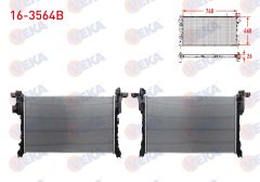SU RADYATORU BRAZING RENAULT TRAFIC III (JG_) 1.6 DCI M-T AC- 115PS 2014-   - 16-3564B