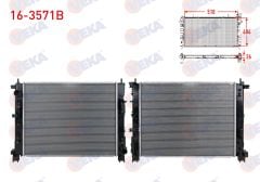 SU RADYATORU BRAZING (5mmfin) DACIA DUSTER 1.5 DCI M-T 2017-   -  16-3571B