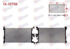 SU RADYATORU BRAZING DACIA DUSTER (XJD) 1.5 BLUE DCI 2021-   -  16-3575B