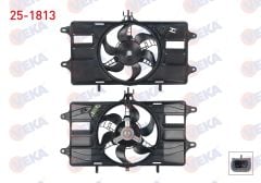 FAN MOTORU (SU+KLIMA) TEKLI FANLI RESIZTANSLI FIAT DOBLO (119,223) 1.2i 2001-2010  - 25-1813