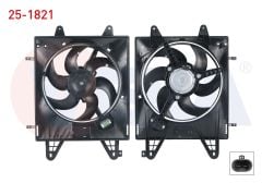 FAN MOTORU (SU+KLIMA) DAVLUMBAZLI TEKLI FAN REZISTANSLI FIAT MAREA (185) 1.6i 16v 1996-2007 -  25-1821