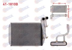 KALORIFER RADYATORU BRAZING AKSESUARLI BORULU FIAT DUCATO 2.0 MJT - 2.3 MJT - 3.0 MJT 2006-2014/ DUCATO 2.0 MJT - 2.3 MJT 2014-/ PEUGEOT BOXER 2.2 HDI 2014-/ CITROEN JUMPER 2.2 HDI 2014  -  41-1810B