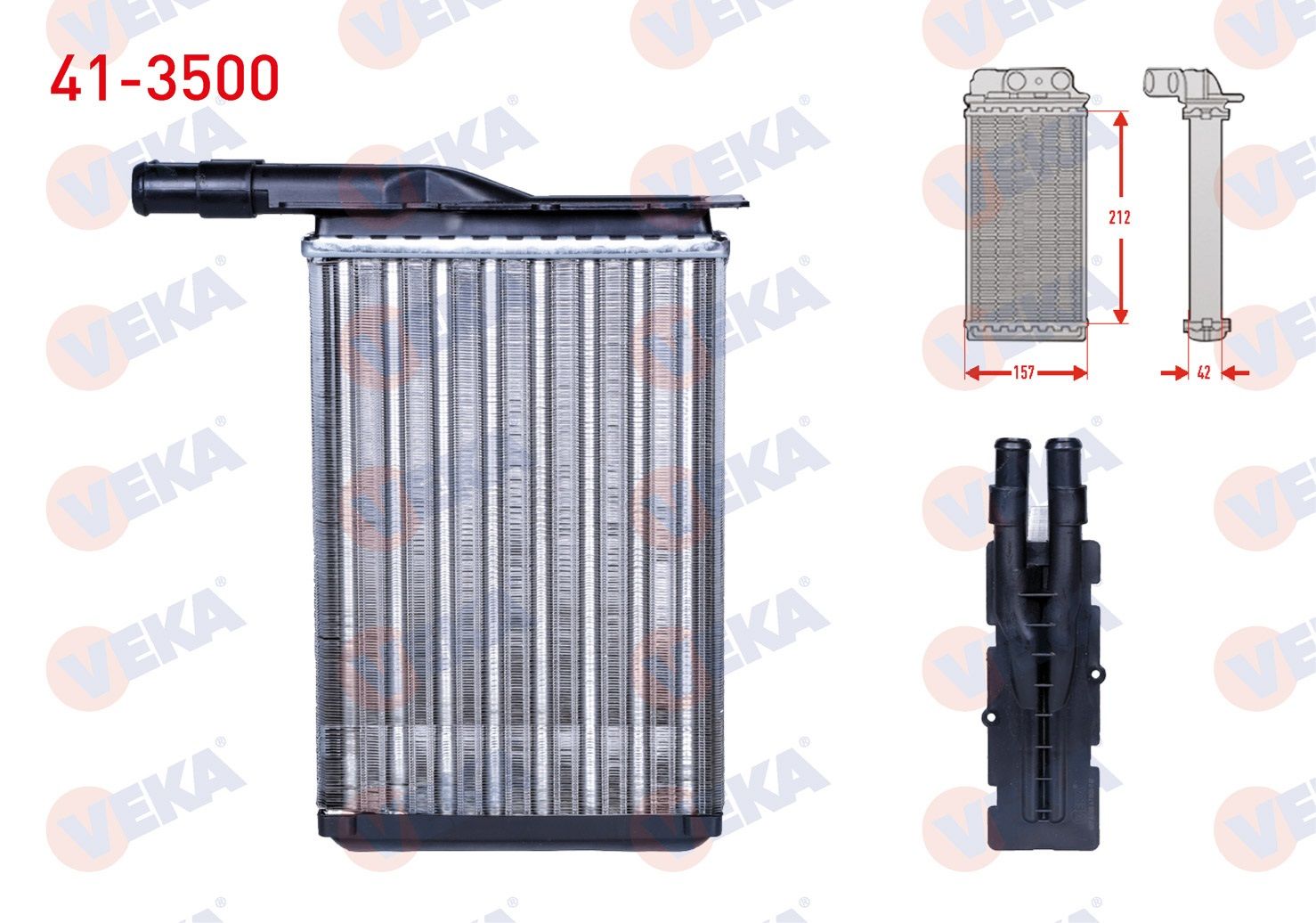 KALORIFER RADYATORU MEKANIK RENAULT R9 (L42) 1.4 1985-2000  -  41-3500