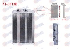 KALORIFER RADYATORU BRAZING (4mm fin) RENAULT MASTER III (FV) 2.3 DCI 2010-  -  41-3513B