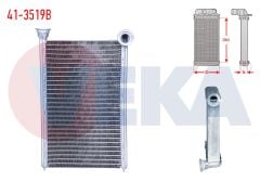 KALORIFER RADYATORU BRAZING RENAULT MEGANE II (BM0/1,CM0/1) 1.5 DCI 2008-2010 - 41-3519B