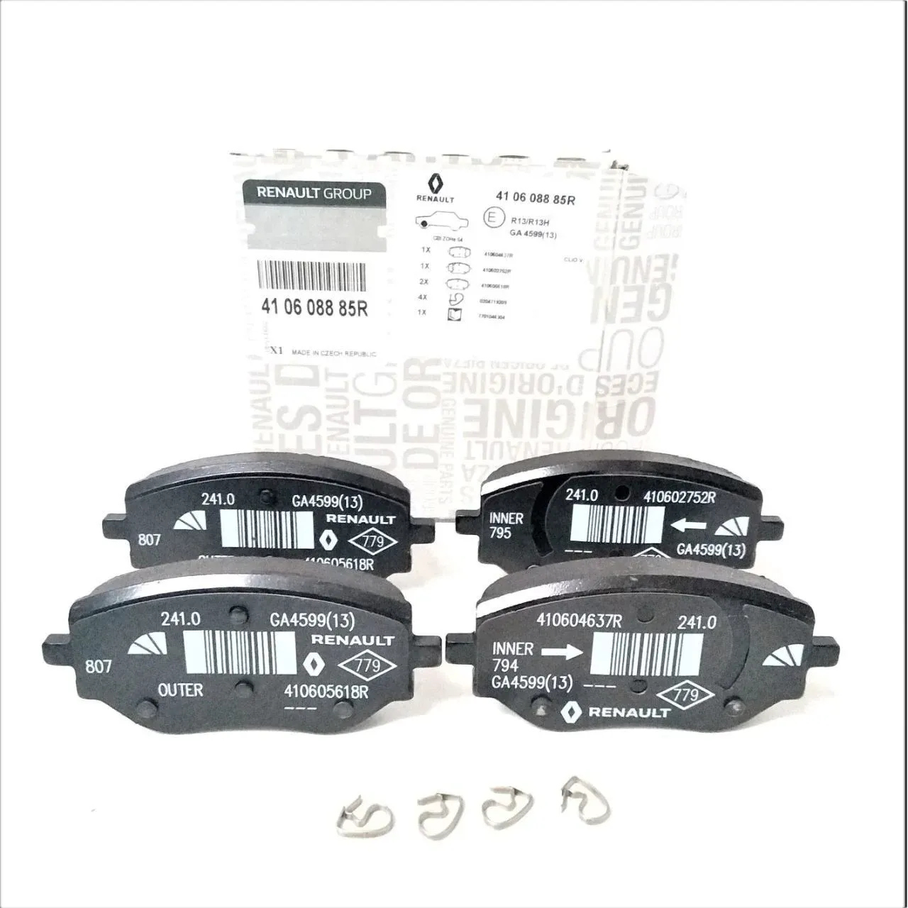 ON FREN BALATASI CLIO V 19> TALIANT 21> MICRA V 18> 1.0 SCE 1.0 TCE 1.5 BLUE DCI - MAİS 410608885R